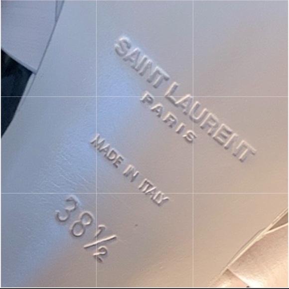 SAINT LAURENT heels size 38.5 - Picture 16 of 16
